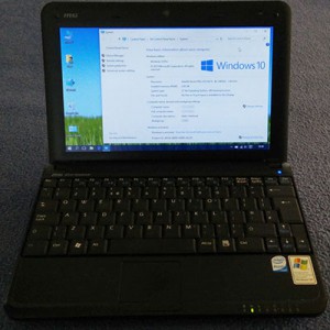 Msi u100 установка windows 7